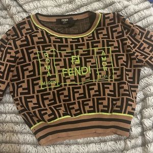 Fendi top never worn